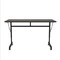Correll Rectangle Econoline TFL Flip Top Table, 48 in W, 23 in to 31 in H, Particleboard Top, Walnut FTM2448TF-01 - alternate 6