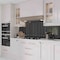 Apollo Tile Arte 0.47 in. x 7.87 in. Glossy Black Ceramic Pencil Tile Trims 0.3 sq. ft./case, 10PK RID88BLKPENGL - alternate 2