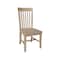 Whitewood Industries Set of Two Tall Mission Dining Chairs, Honey CI97-465P - alternate 4