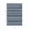 Homeroots 9' X 12' Navy Blue And Mint Green Striped Washable Indoor Outdoor Area Rug 610550 - alternate 5