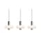 Afx Sydney 3-Light Linear Pendant, 120V, 63W, 5 CCT, Satin Nickel SYDP10LAJUDSNLNR3 - alternate 1