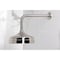 Kingston Brass Single-Handle Pressure Balanced Tub and Shower Faucet, Brushed Nickel KB6338CML - alternate 4