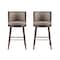 Manhattan Comfort Evalyn Barstool in Taupe - Set of 2 2-BS024-TP - alternate 5