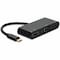 Add-On AddOn USB 3.1 (C) Male to HDMI Female, VGA Female, USB 2.0 (A) Female Black Adapter - Black - 1 USBC2HDMIVGAUSBAUD-AO - alternate 4