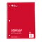 C-Line Products 9" x 11" Assorted College Ruled 3-Subject Spiral Notebook, 1/EA, 12/BX 22400-CT - alternate 4