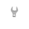 Sunex 1/2 in Drive 1-1/16 in Jumbo Crowfoot Wrench 97734A - alternate 1