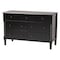 Baxton Studio Braith Farmhouse Black Spindle Wood Queen Size 4-Piece Bedroom Set with Two Nightstands 258-14204-14248-14208-14208-ZORO - alternate 7