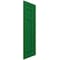 Ekena Millwork True Fit PVC San Juan Capistrano Mission Style Fixed Mount Shutters, Viridian Green, 18W x 36H, PR TFP001SJ18X036HG - alternate 4