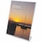 Deflecto Superior Image Slanted Sign Holders, 8.5in W x 11in Height x 3.5in Depth, L-shaped Shape, 12PK 590101 - alternate 1