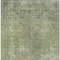 Homeroots 5' X 8' Artichoke Green And Beige Abstract Washable Indoor Outdoor Area Rug 615489 - alternate 6