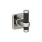 Amerock Esquire Brushed Nickel/Oil-Rubbed Bronze Contemporary Single Robe Hook BH36563G10ORB - alternate 1