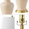 Jonathan Y Julian 29 in. Traditional Classic Ceramic Urn LED Table Lamp, Almond JYL4026D - alternate 5