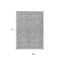 Homeroots 9' X 12' Gray And Ivory Geometric Washable Indoor Outdoor Area Rug 612134 - alternate 5