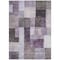 Homeroots 9' X 12' Eggplant Black And Lavender Geometric Washable Indoor Outdoor Area Rug 605859 - alternate 8