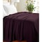 Homeroots Twin Plum Cotton Woven Chevron Blanket 549278 - alternate 3