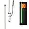 Safetywhips Warning Whip Super Duty LED Whip with Flag, Green, 120 Length SDL10G-XY - alternate 1