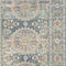 Homeroots 2' X 3' Blue and Orange Floral Medallion Stain Resistant Indoor Outdoor Area Rug 531512 - alternate 4