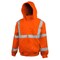 Reflective Apparel ANSI Type R Class 3 Sweatshirt with Removable Hood, Systems Gear 602ST-OR-3X - alternate 5