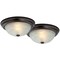 Boston Harbor Flush Mount Ceiling Fixture, 120 V, 60 W, A19 or CFL Lamp, Bronze Fixture F51WH02-1006-ORB - alternate 1