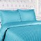 Homeroots Aqua King Cotton Blend 600 Thread Count Washable Duvet Cover Set 528127 - alternate 7