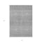Homeroots 8' X 10' Silver Gray And Ivory Tribal Washable Indoor Outdoor Area Rug 582647 - alternate 7