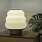 Jonathan Y Honey Pot 12 in. Minimalist Classic Plant-Based PLA 3D Printed Dimmable LED Table Lamp, White/Brown USA1001C - alternate 6
