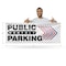 Signmission Public Monthly Parking Right, 24 Inch x 72 Inch, Vinyl Banner B-72-30820 - alternate 2