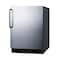 Summit Appliance 24 in Wide Refrigerator-Freezer CT663BKSSTB - alternate 3