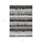 Homeroots 3' X 5' Black Gray And Ivory Striped Washable Indoor Outdoor Area Rug 598316 - alternate 6