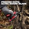 Milwaukee Tool Pruning Shears, 3/4 in Cut Cap, High Carbon Steel 3/4 in L Blade, Aluminum Handle, Dipped Grip 48-22-9363 - alternate 8