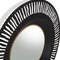 Homeroots 36" Black Metal Round Pierced Accent Mirror 574037 - alternate 8