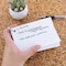 Bazic Products Ruled Index Cards with Ring, Fashion Poly Cover, 3" x 5", White, 100 Count, 1 Each, 6PK 576 - alternate 4