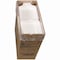 Pactiv Evergreen SmartLock Vented Foam Hinged Lid Container, 9 x 9.5 x 3.3, White, 150PK YHLWV9010000 - alternate 3
