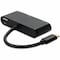 Add-On AddOn USB 3.1 (C) Male to HDMI Female, VGA Female, USB 2.0 (A) Female Black Adapter - Black - 1 USBC2HDMIVGAUSBAUD-AO - alternate 5