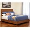 Homeroots Brown Solid Wood Queen Bed Frame 524812 - alternate 1