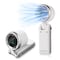 Alphacool Rechargeable Handheld Fan - White 810209392895 - alternate 1