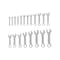 Tekton Stubby Combination Wrench Set, 19-Piece (6 - 24 mm) WCB90405 - alternate 1