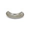 Homeroots 7in Silver Crescent Cast Iron Vanity Tray 483179 - alternate 3