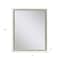 Homeroots 52" Silver Wood Accent Mirror 632862 - alternate 5