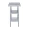 Amgood 20in D x 20in L Stainless Steel Table, Two Undershelves AMG WT-2020-2SH-Z - alternate 5