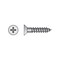 Hillman Wood Screws No. 8 S X 1/2 in L Phillips Zinc-Plated Zinc-Plated 40057 - alternate 3