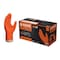 Gloveworks Disposable Gloves, 8 mil Palm, Nitrile, M, 100 PK, Orange GWON44100 - alternate 1