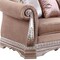 Homeroots 80in Champagne Velour Loveseat and Toss Pillows 348649 - alternate 4
