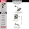 Delta Stryke 14 Series Tub and Shower, 4.19 in, Lumicoat Stainless T14476-SS-PR - alternate 4