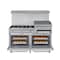 Koolmore 60 in. 6 Burner Commercial Natural Gas Range with 24 in. Griddle and Broiler KM-CRGB60-NG - alternate 7