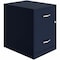 Nusparc File Cabinet - 14.2in Width x 18in Depth x 19in Height - 2 x Drawer(s) for File, Box - Letter - 25847 - alternate 1