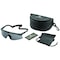 Revision Military Safety Glasses, Anti-Fog & Anti-Scratch, Clear Lens, Black Frame 4-0076-9627 - alternate 1