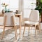 Baxton Studio Hudson Boucle Upholstered Dining Chair Set of 2 261-2PC-14269-ZORO - alternate 4