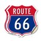 Signmission Route Marker Shield Sign Route 66, 12 inch X 12 inch, Vinyl Decal, 2PK SHI-D-2PACK-12-459 - alternate 1