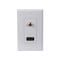 Rca HDMI F Connector Wall Plate DH202E - alternate 1